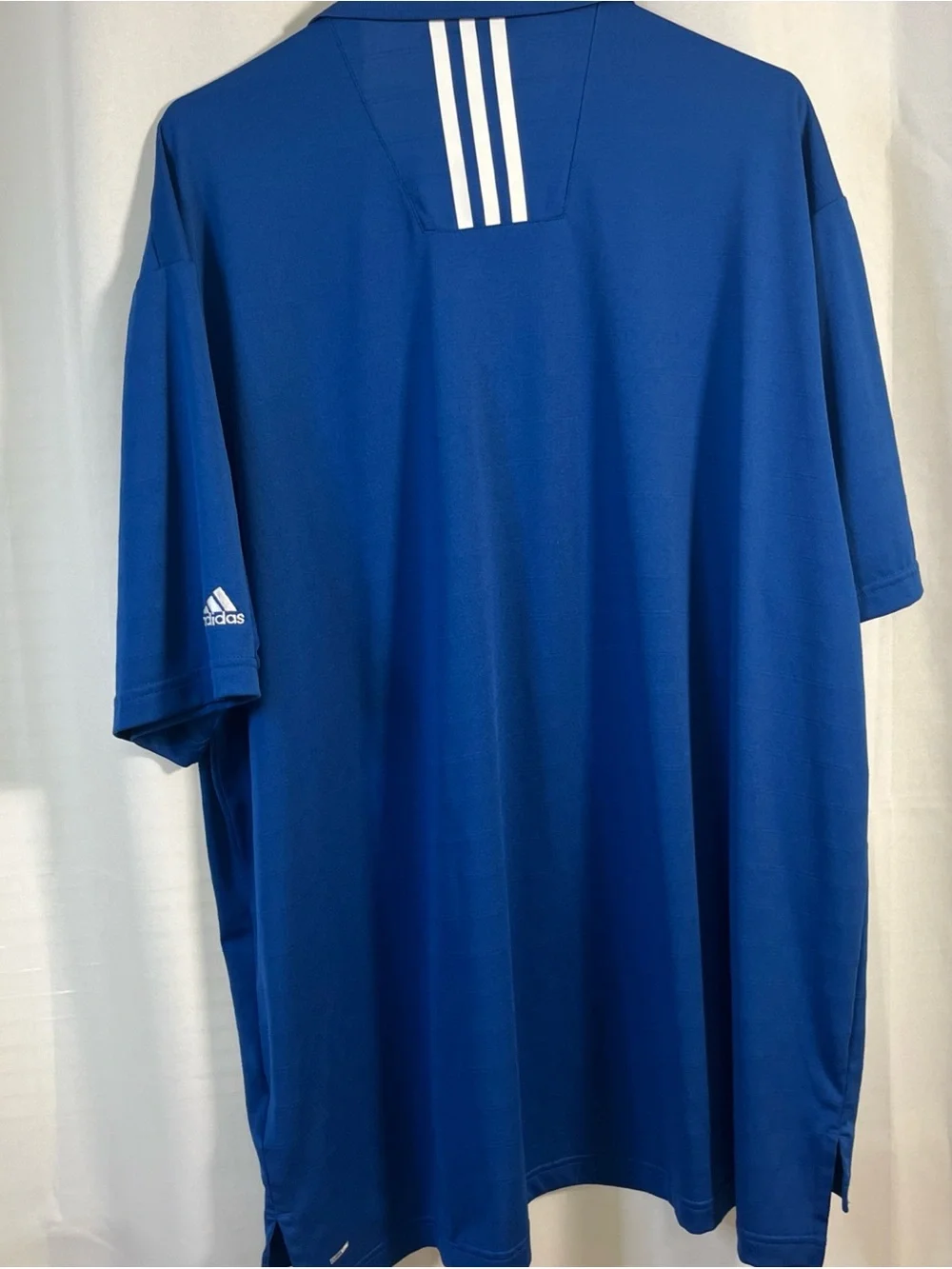 ADIDAS ClimaLite Blue Capitol City Golf Club Short Sleeve Golf Polo Size XXL